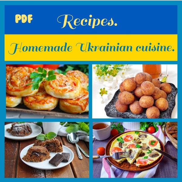 Digital File, Ukraine shop, Ukrainian seller, Digital file Ukraine, Ukraine digital, Recipe PDF, Cooking book, Ukraine Food, Recipe Download