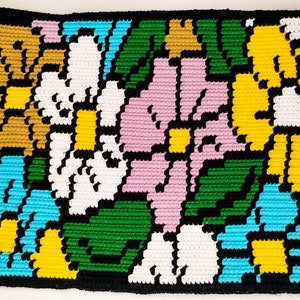 Modello di borsa all'uncinetto Tapestry, modello di borsa all'uncinetto, modello di borsa Mochila, modello di borsa mochila Wayuu, modello di borsa all'uncinetto Tapestry immagine 3