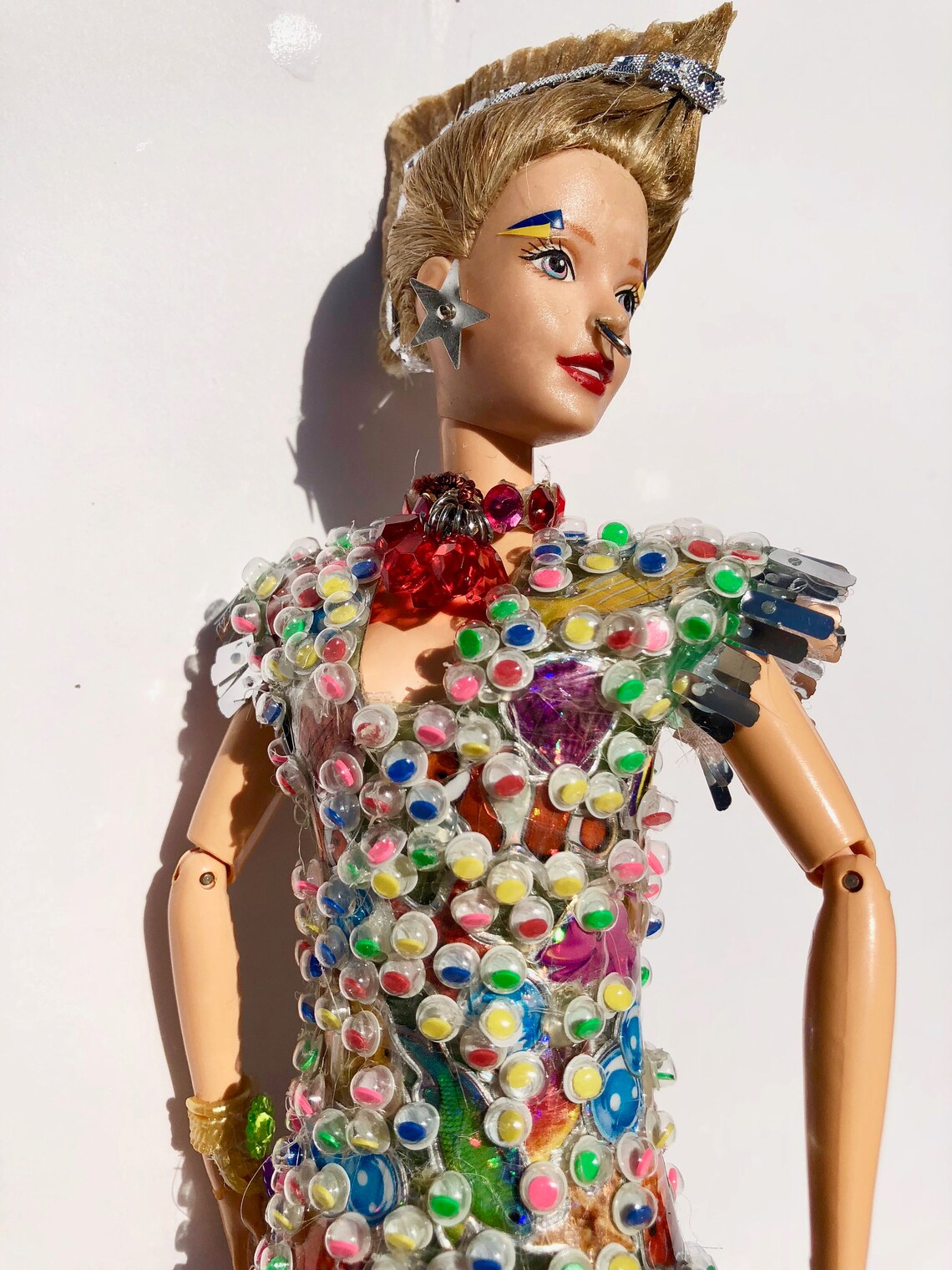 barbie made from recycled plastic