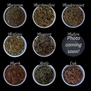 Botanicals for Witchcraft Free Shipping: Herbs, Flowers, Roots, etc, for Incense, Spellwork, and Teas image 6