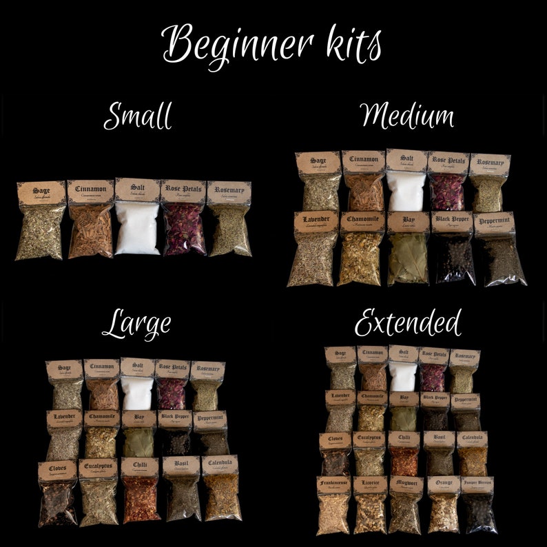 Botanicals for Witchcraft Free Shipping: Herbs, Flowers, Roots, etc, for Incense, Spellwork, and Teas image 10