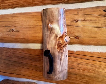 Coat Hook, Towel Hook, Rob Hook, Wood Coat Rack, Coat Rack, Railroad Spike, Reclaimed Wood, Rustic, Wall Hook, Hat Rack, Western, Farmhouse