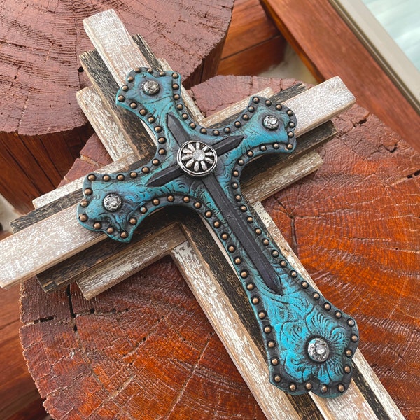 Rustic Wall Cross - Etsy
