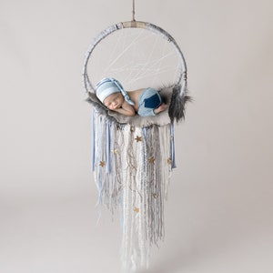 Dreamcatcher digital, Newborn dreamcatcher, Newborn digital backdrop, Digital Prop, Newborn swing prop, boy swing