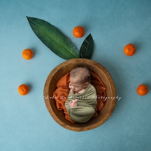 Newborn digital Backdrop, Newborn Orange prop, Newborn Background, Digital Prop, Newborn summer prop, orange prop