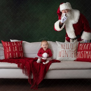 Christmas Backdrop, Christmas Digital Backdrop, Santa digital Backdrop, merry christmas backdrop, green and red backdrop