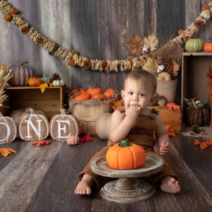 pumpkin fall backdrop, cake smash Backdrop, digital drop, autumn backdrop, rustic backdrop, one year digital backdrop, printable backdrop