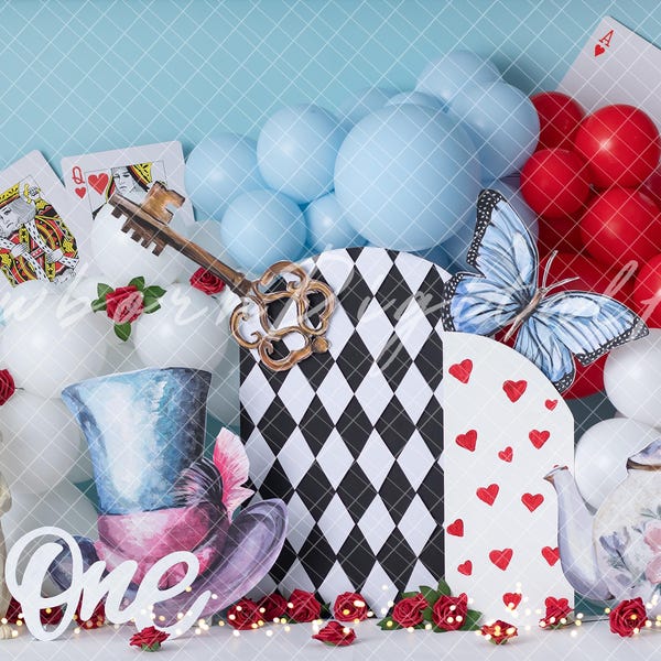 Alice Backdrop - Etsy UK