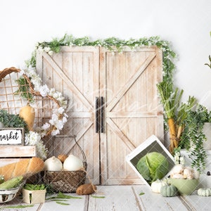 Farmers market Backdrop, vegetable Backdrop, digital Background, printable backdrop, vintage backdrop,  rustic backdrop, produce stand
