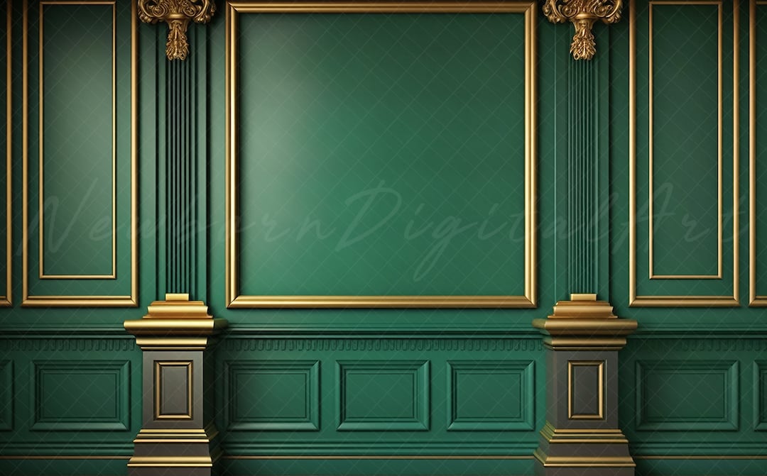 Vintage Wall Backdrop, Retro Wall Backdrop, Digital Backdrop, Printable