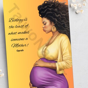 Grávida, Futuras mamães, Futuras mamães negras, Mães, Cartões negros, Cartões afrocentrados, Cartões étnicos, Cartões em branco,