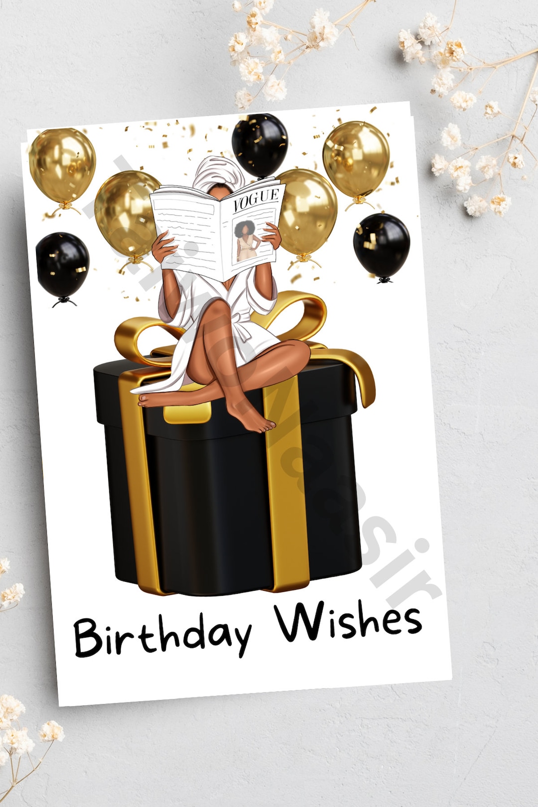 Black Greetings Cards, Ethnic Cards, Afrocentric Cards, Birthday Cards