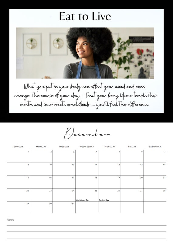 a3-size-2024-calendar-wall-calendar-motivational-black-calendar-black-owned-afrocentric-calendars-calendars-for-women-gifts-etsy