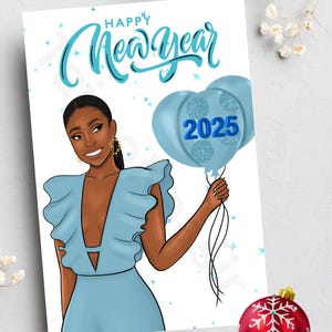 Tarjetas de año nuevo, tarjetas negras, tarjetas en blanco, tarjetas hechas a mano, tarjetas afrocéntricas, tarjetas étnicas, tarjetas festivas, tarjetas de temporada,