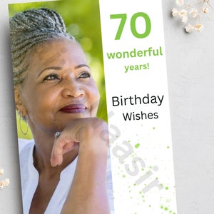 Verjaardagskaarten, kaarten voor de 70e verjaardag, kaarten voor de 80e verjaardag, zwarte wenskaarten, kaarten voor vrouwen, afrocentrische kaarten, etnische kaarten