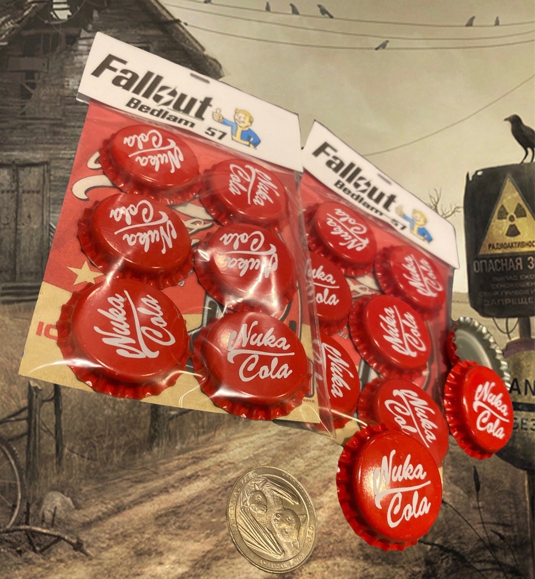 Fallout Nuka Cola Caps - Etsy