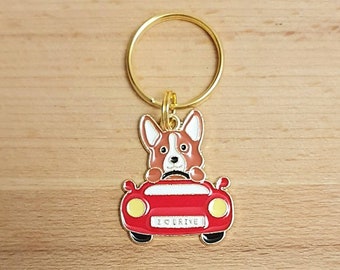 Corgi Dog Collar Charm, Pet Collar Charm, Collar accessories, Pet Jewellery, Collar Decoration