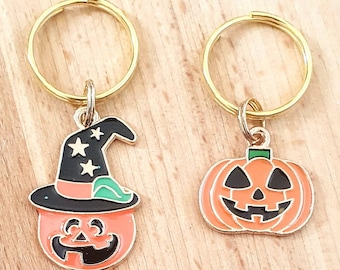 Cute Pumpkin Pet Collar Charm, Halloween Collar Charm, Dog Collar Charm, Collar Accessories, Pet Jewellery, Collar Decoration