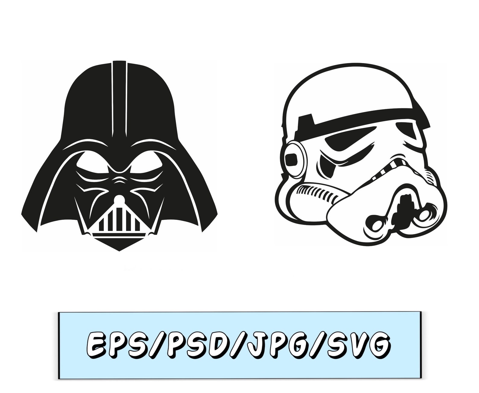 Star Wars Stormtrooper Vektor SVG/PSD/EPS | Etsy