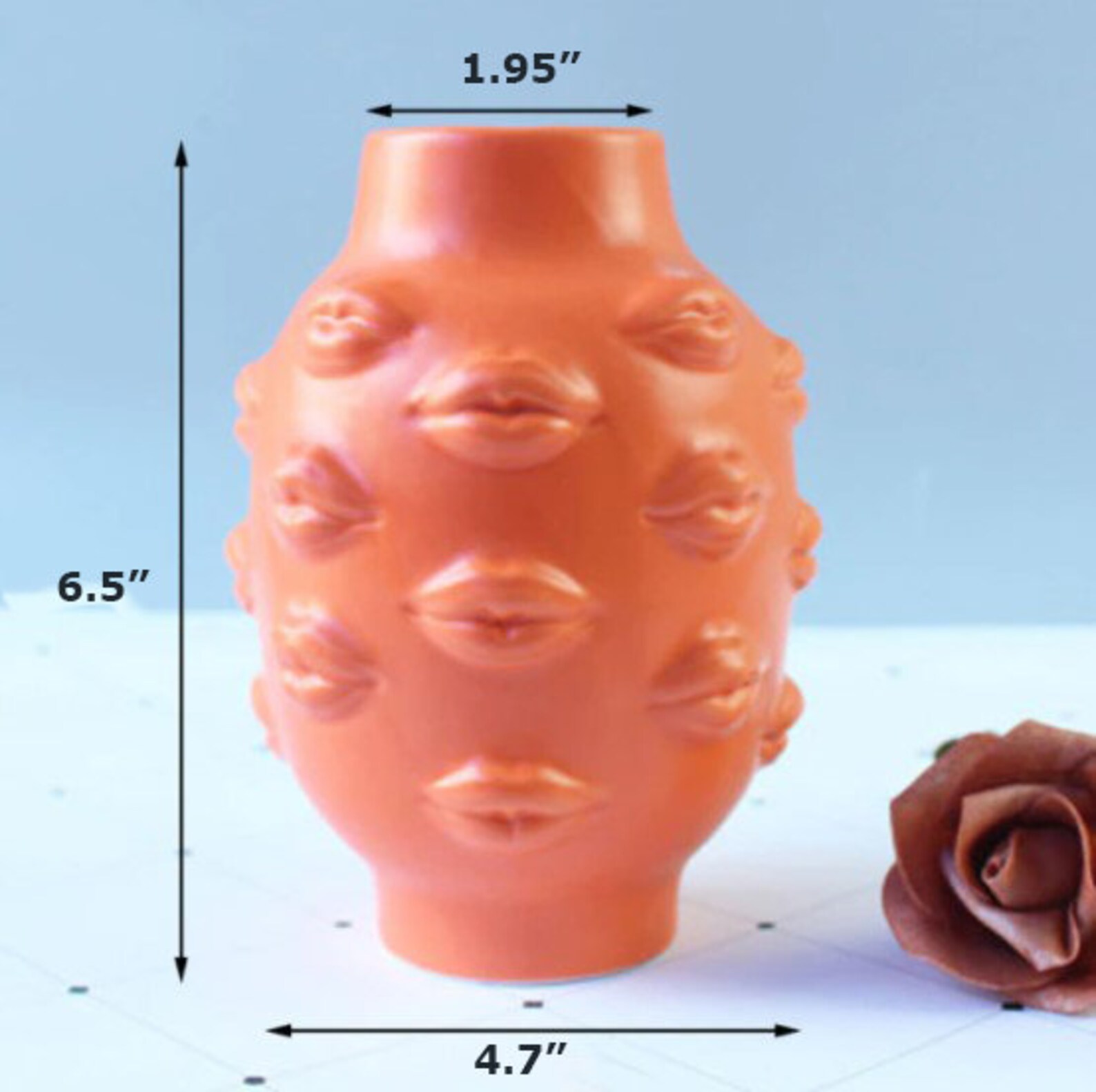 Female Body Vase Lips Kiss Vase Ceramic Vase Body Shaped Etsy