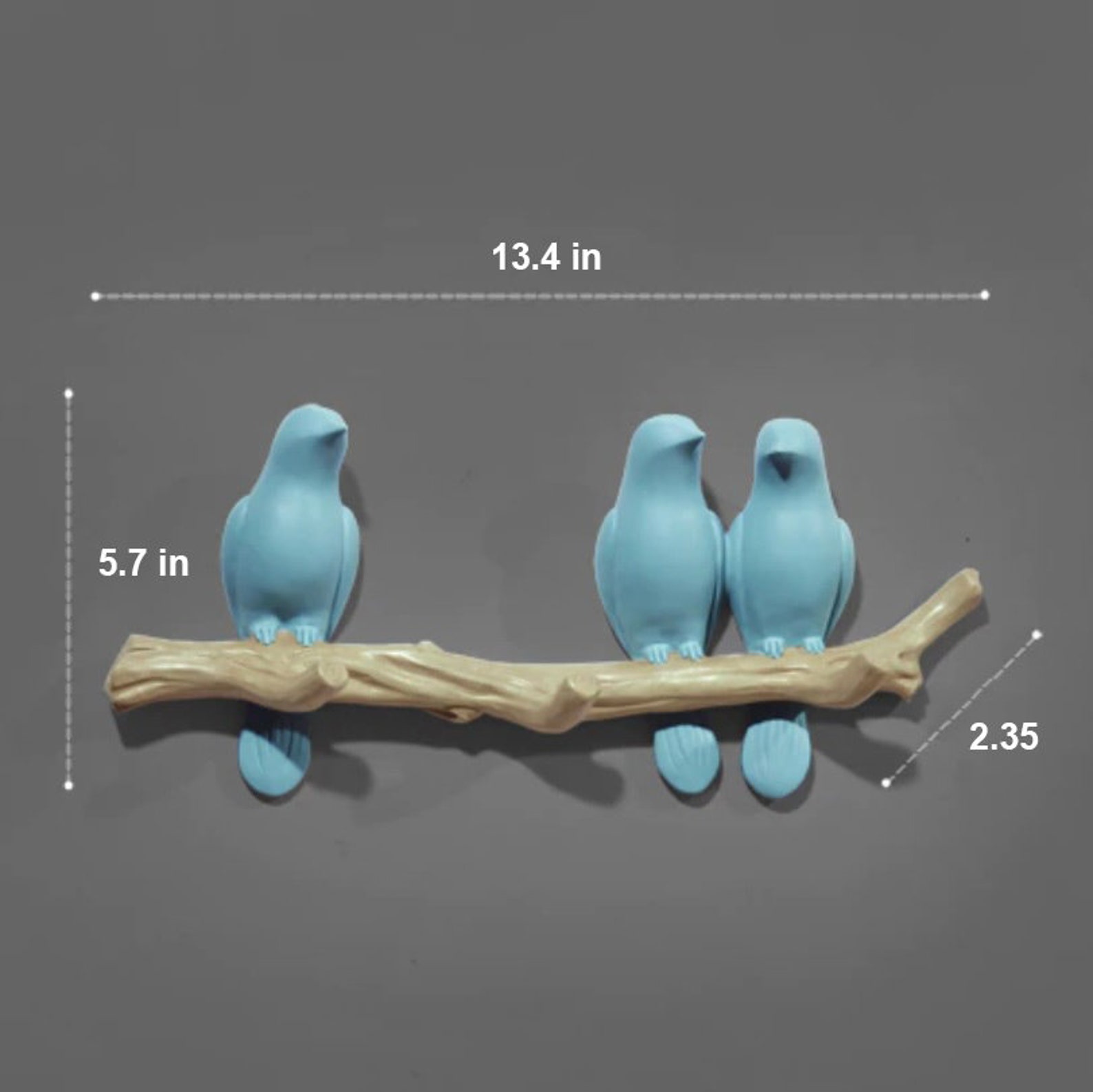 Bird Wall Hanger Birds Key Holders Sparrow Coat Clothes Etsy