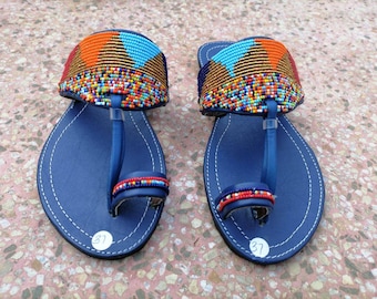 ON SALE! African gladiators sandals / Sandals for women /Bohemian Sandals / Summer Sandals /Leather Sandals / Maasai Sandals / Kenyan shoes