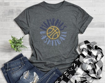 Memphis Hoop Shirt, Grindhouse Shirt, MEM Shirt, Cute Grizzlies Tee, Go Grizzlies, Grit and Grind, Bluff City Crew, Memphis Grizz Shirt, 901