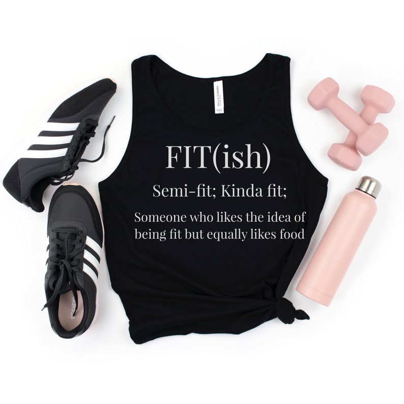 Fit-ish Shirt, Workout Shirt, Funny Gym Shirt, Fit Definition Shirt, Fitness Shirt, Funny Shirt, Sarcastic Gym Shirt, Food Lover Shirts image 1