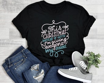 Merry Christmas, Just A Girl Who Loves Christmas, Funny Christmas Shirt, Womens Christmas Shirt, Merry Christmas Shirt, Holiday Shirt