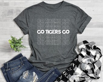 Go Tigers Go, Vintage Memphis Tee, University of Memphis, Memphis State Tee, Memphis Tigers Tee, U of M Shirt, Memphis Game Day Shirt, 901