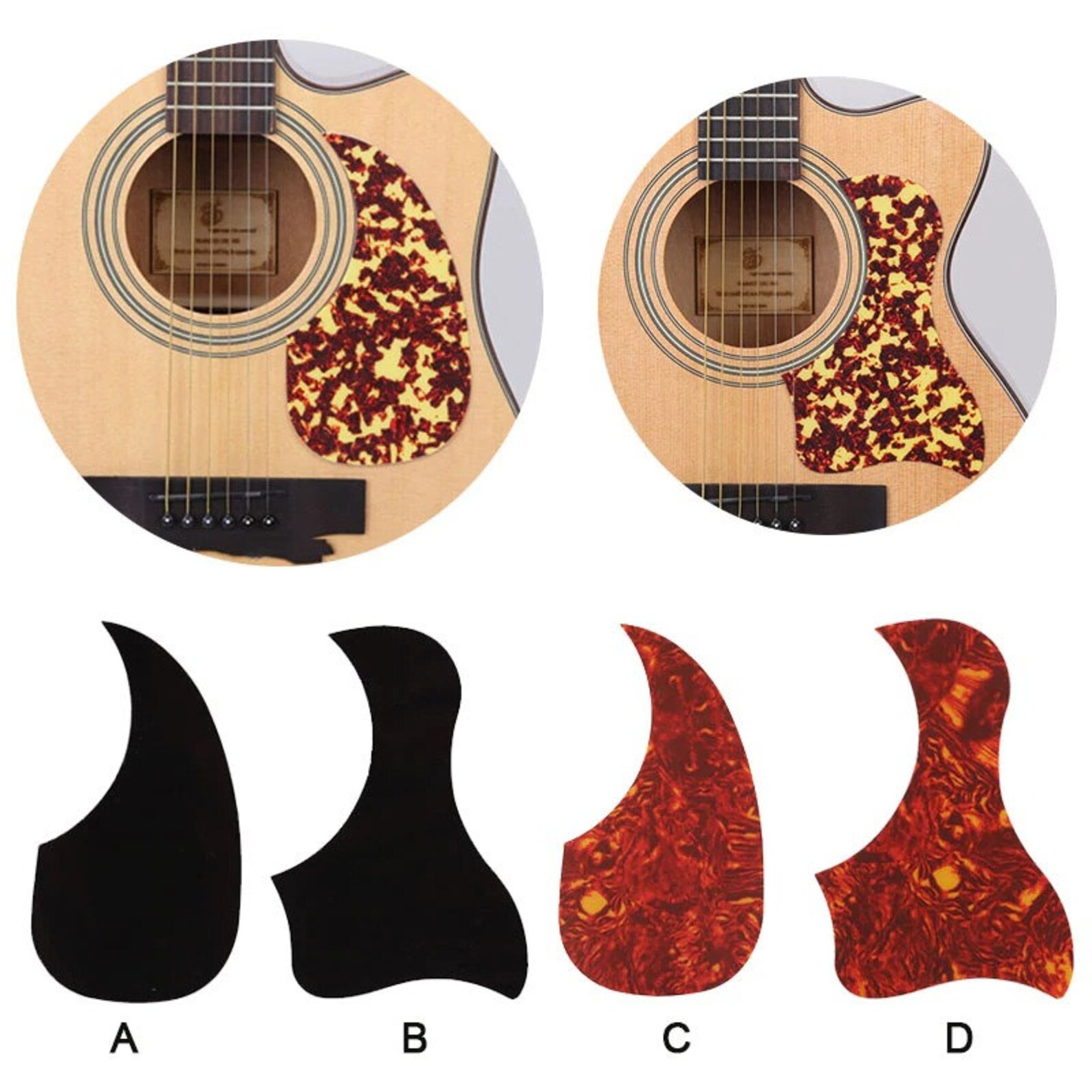 1 PC Professional Folk Acoustic Guitar Pick guard Top Quality Etsy