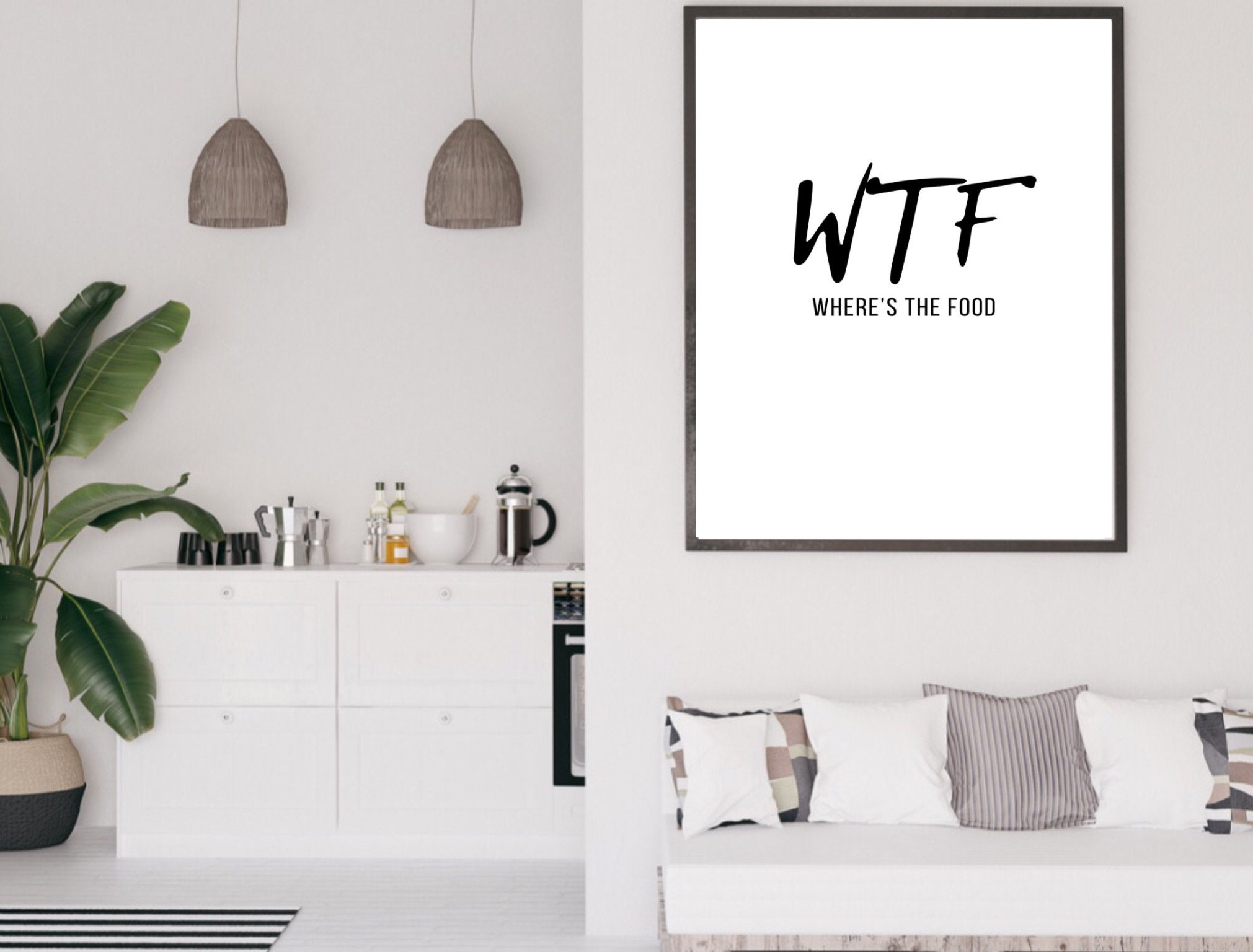 Kitchen prints kitchen wall art black and white kitchen Etsy