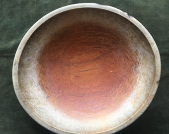 Primitive Wooden Dough Bowl