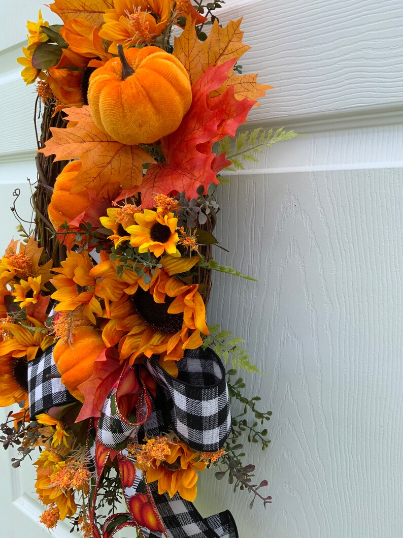 Fall Wreaths for Front Double Doors Etsy
