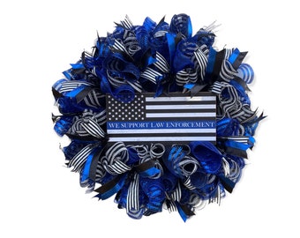 Memorial Wreath / First Responders/ Law Enforcement/ Military Service / Independence Day / Police Week / Firefighters Tribute