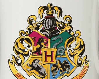 Hogwarts Shield Harry Potter Badge Logo Wall Art Printed Vinyl Sticker Decal Large 420 x 460mm Hogwarts Shield Harry Potter Badge Logo Wall Art Printed Vinyl Sticker Decal Large 420 x 460mm