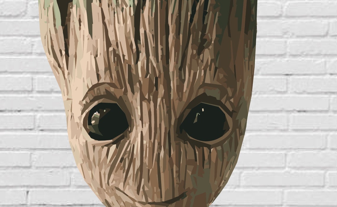 Download Baby Groot heart svg Marvel Avengers superhero pdf jpg eps png | Etsy