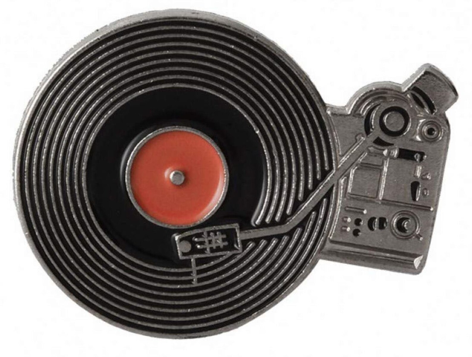 Retro Record Player metal pin badge Free 1st Class Postage Etsy