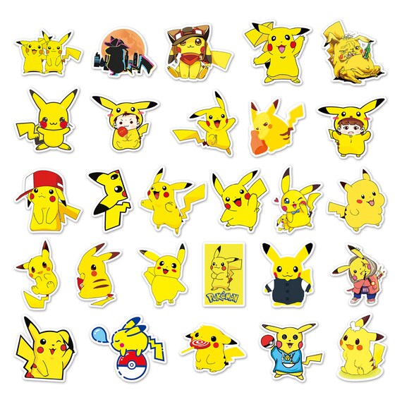 Pikachu Printable Stickers Pikachu Printable Stickers
