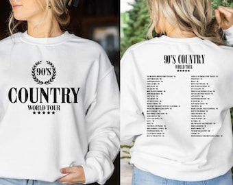 90s Country World Tour Graphic shirt
