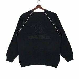 Vintage Da Hui Surfboards Sweatshirt Big Logo Da Hui Hawaiian Surfing Pullover Medium Size Vintage Sweatshirt.