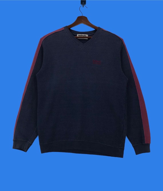 Vintage 1990s Bitch Skateboard Crewneck Sweatshirt Small