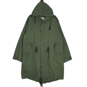 RARE YMC YOU MUST CREATE FISHTAIL PARKA CHECKERED JACKET | eBay