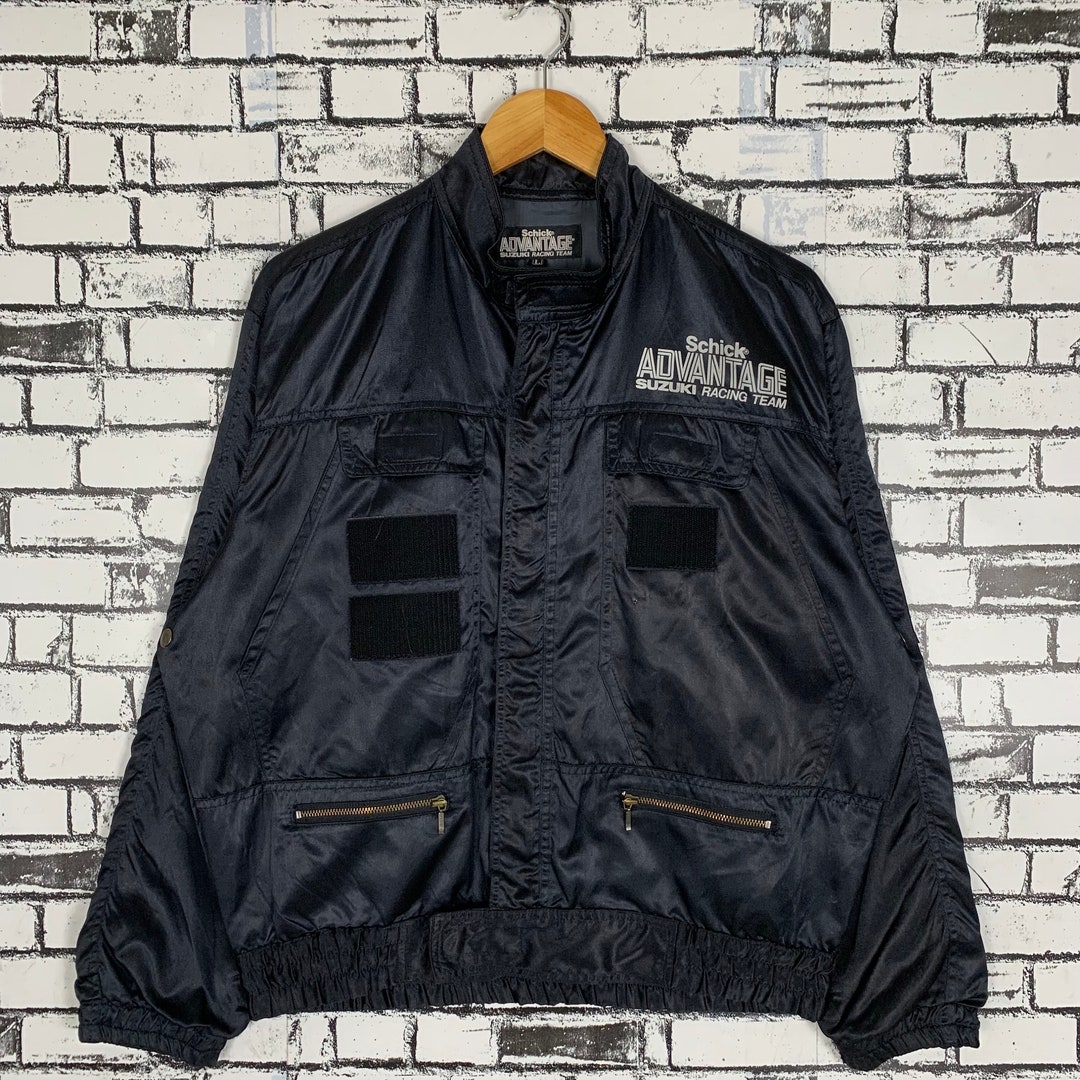 Vintage Schick Advantage Suzuki Racing Team Jacket - Etsy Israel