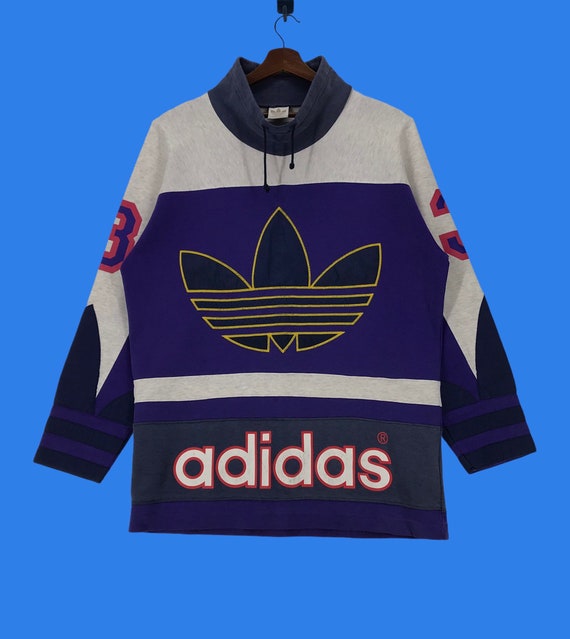 Vintage 90s Adidas Embroidery Big Logo Swearshirt Spellout Adidas Streetwear Fashion Pullover Jumper Large Size Vintage Sweatshirt. - Etsy il 570xN.2859838122 a4zl