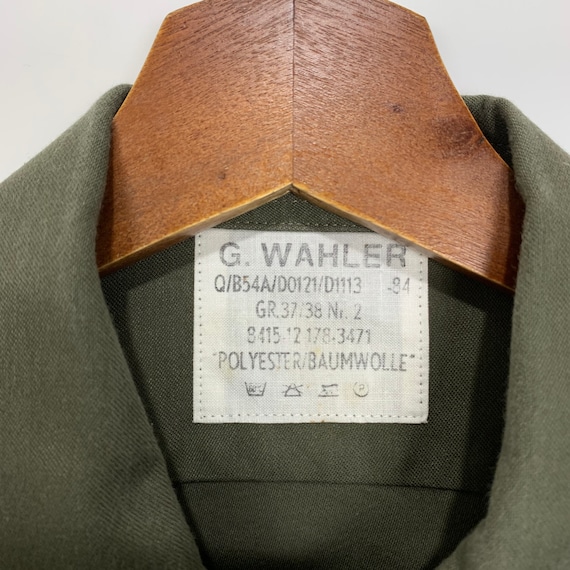 80年代 ヴィンテージ G.Wahler ドイツ軍 ジャケット - Etsy 日本