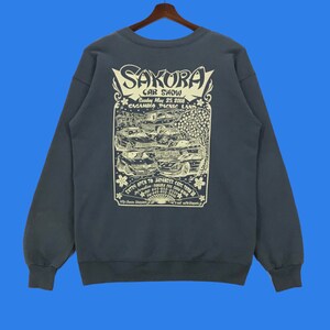 Vintage Sakura Car Show Sweatshirt