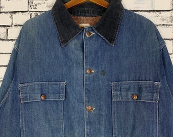 USA製 70s J.C. PENNEY denim work jacket Vintage 60's / 70's JC Penney Ranchcraft Denim Jacket Type 2