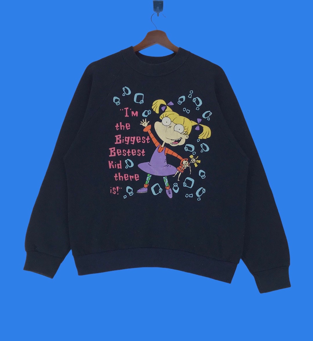 Vintage Rugrats Angelica Pickles Sweatshirt Nickelodeon Pullover