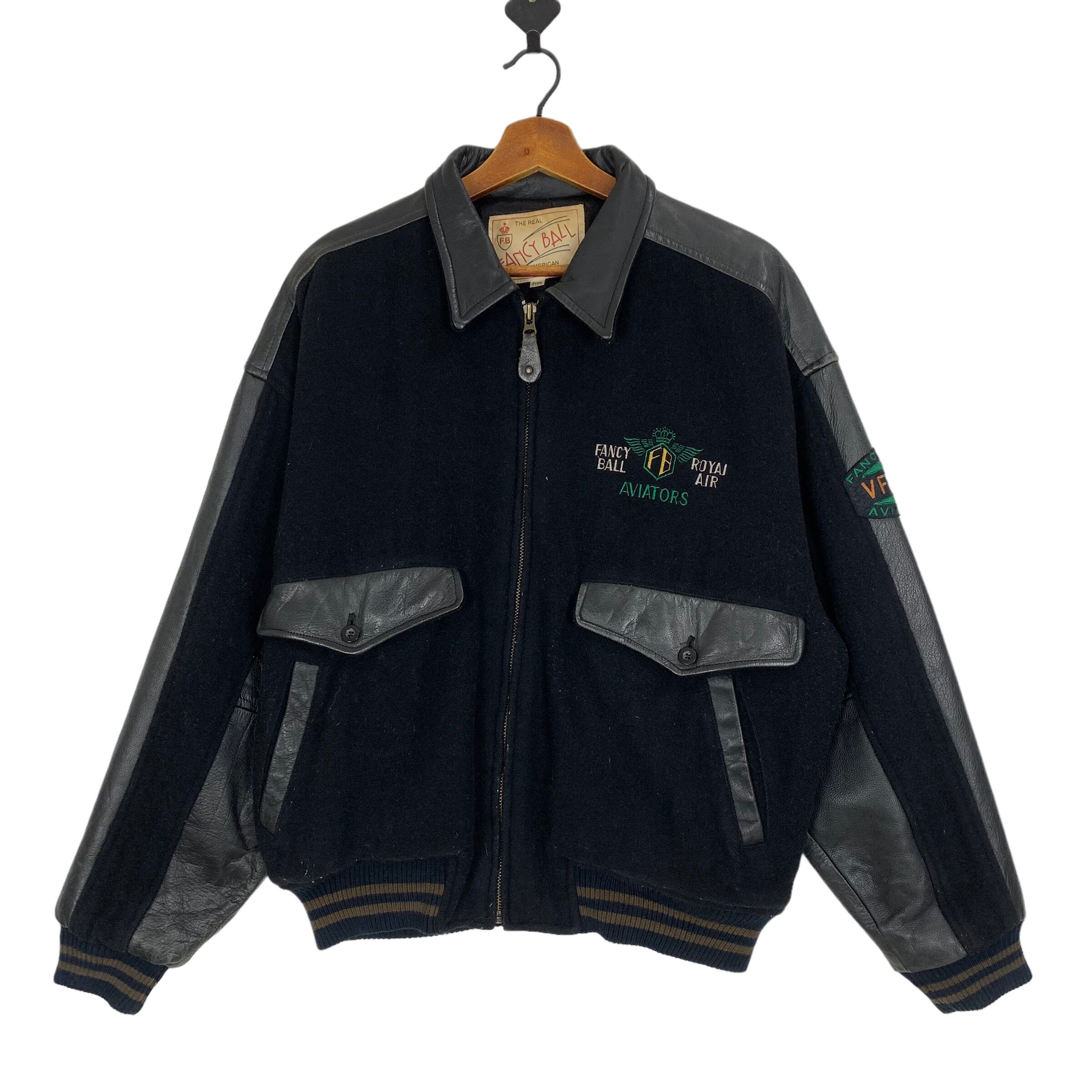 Vintage Fancy Ball Royal Air Aviator Varsity Jacket Bomber - Etsy